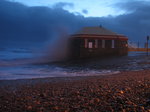 SX01815 Waves against Tramore lifeguard house.jpg